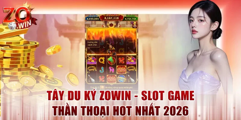 Tây Du Ký ZOWIN – Slot Game Thần Thoại Hot Nhất 2026